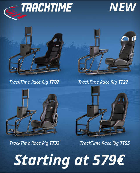 TrackTime Pro Race Simulator Package – Raceroom UK Sim Racing Store